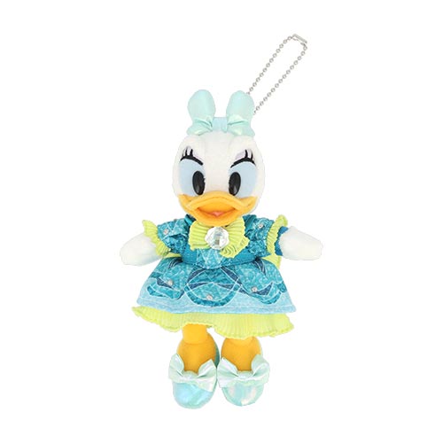 APRIL 8 PREORDER - Disneysea 25th Anniversary - Sparkling Jubilee - Daisy Duck - Plush Keychain / Pin