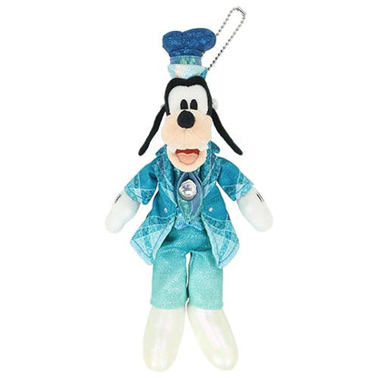 APRIL 8 PREORDER - Disneysea 25th Anniversary - Sparkling Jubilee - Goofy - Plush Keychain / Pin