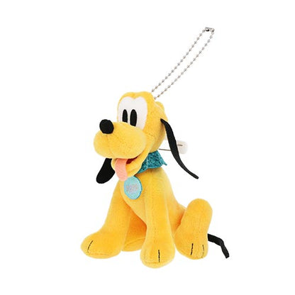 APRIL 8 PREORDER - Disneysea 25th Anniversary - Sparkling Jubilee - Pluto - Plush Keychain / Pin