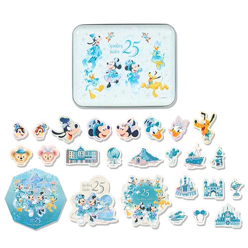 APRIL 8 PREORDER - Disneysea 25th Anniversary - Sparkling Jubilee - Sticker Set