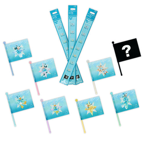 APRIL 8 PREORDER - Disneysea 25th Anniversary - Sparkling Jubilee - Flag Blind Box