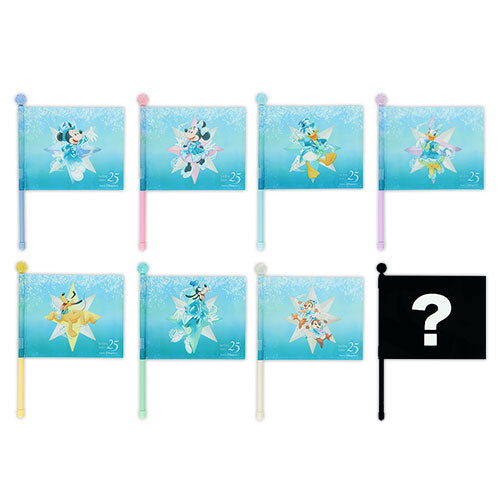 APRIL 8 PREORDER - Disneysea 25th Anniversary - Sparkling Jubilee - Flag Blind Box