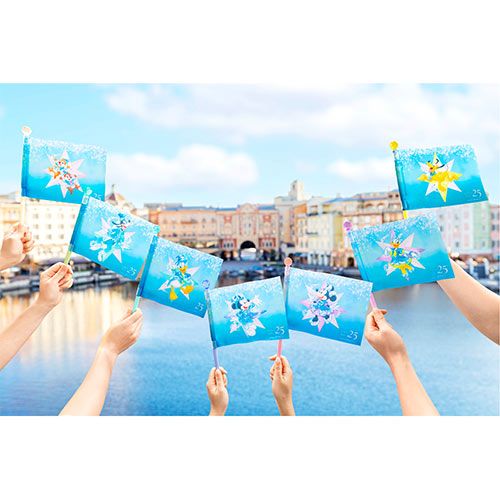 APRIL 8 PREORDER - Disneysea 25th Anniversary - Sparkling Jubilee - Flag Blind Box