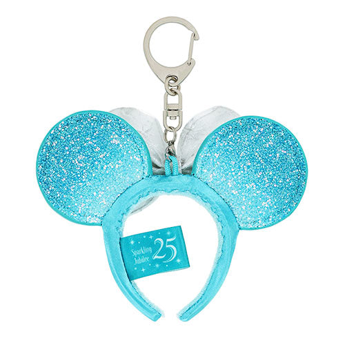 APRIL 8 PREORDER - Disneysea 25th Anniversary - Sparkling Jubilee - Minnie Ears - Keychain
