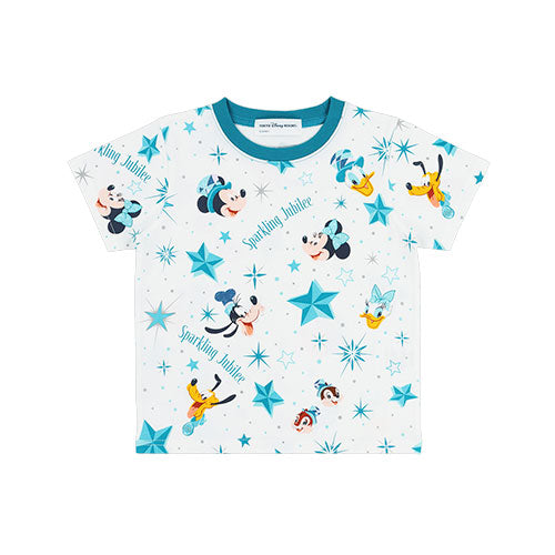 APRIL 8 PREORDER - Disneysea 25th Anniversary - Sparkling Jubilee - Kids T-Shirt (100-120cm)
