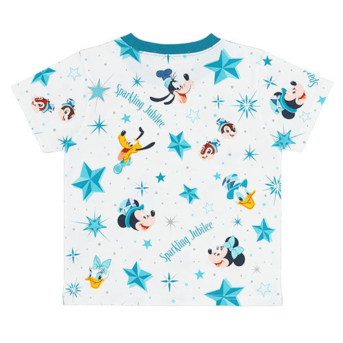 APRIL 8 PREORDER - Disneysea 25th Anniversary - Sparkling Jubilee - Kids T-Shirt (100-120cm)