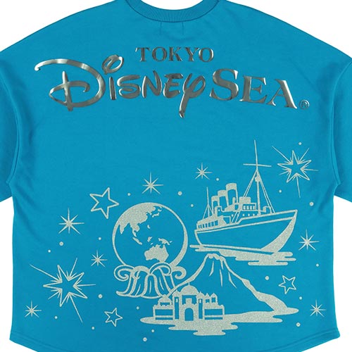 APRIL 8 PREORDER - Disneysea 25th Anniversary - Sparkling Jubilee - Unisex Oversized Sweatshirt