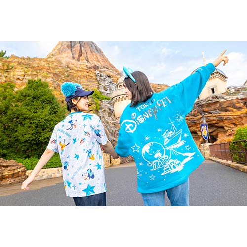 APRIL 8 PREORDER - Disneysea 25th Anniversary - Sparkling Jubilee - Unisex Oversized Sweatshirt