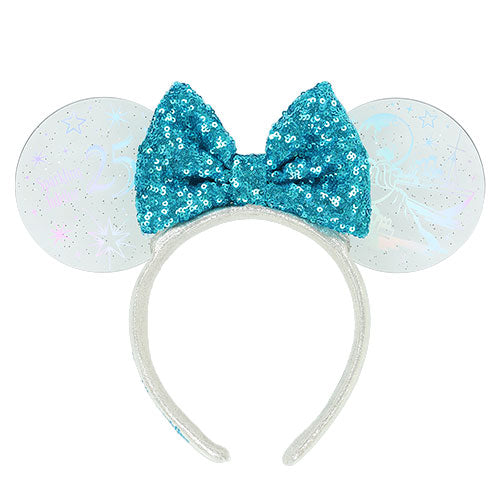 Disneysea 25th Anniversary - Sparkling Jubilee - Minnie Ears (clear holographic)