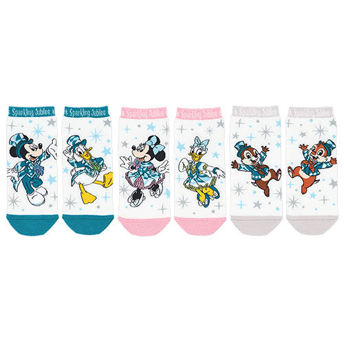 APRIL 8 PREORDER - Disneysea 25th Anniversary - Sparkling Jubilee - Sock Set