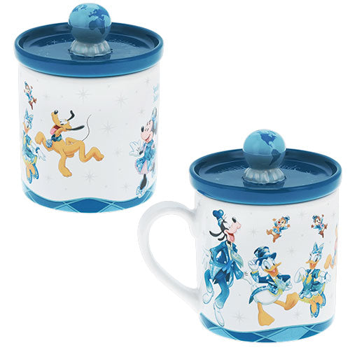 APRIL 8 PREORDER - Disneysea 25th Anniversary - Sparkling Jubilee - Mug with Lid