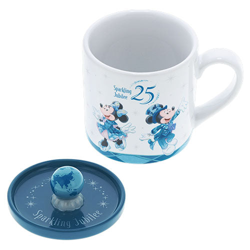 APRIL 8 PREORDER - Disneysea 25th Anniversary - Sparkling Jubilee - Mug with Lid