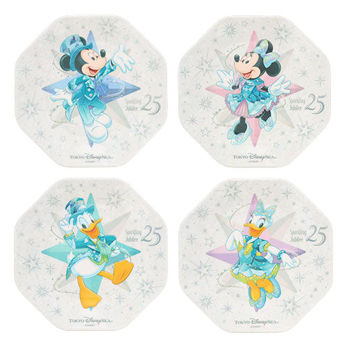 APRIL 8 PREORDER - Disneysea 25th Anniversary - Sparkling Jubilee - Plate Set