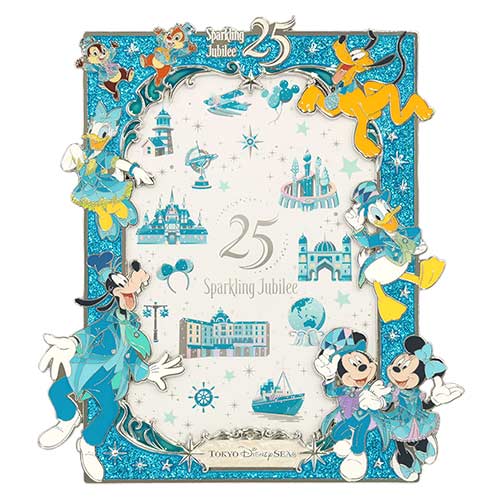 APRIL 8 PREORDER - Disneysea 25th Anniversary - Sparkling Jubilee - Photo Frame
