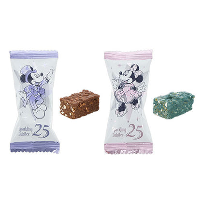 Disneysea 25th Anniversary - Sparkling Jubilee - Almond Chocolate Bars with Bag