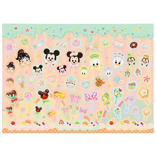 Tokyo Disney Resort - Palpalooza - Vanellope's Sweet Pop World - Sticker Sheet