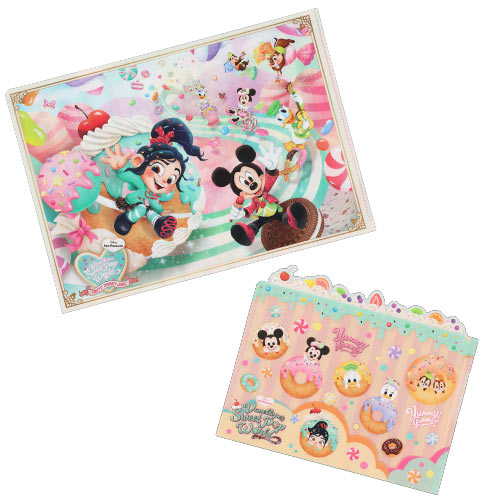 APRIL 8 PREORDER - Tokyo Disney Resort - Palpalooza - Vanellope's Sweet Pop World - Clear File Set