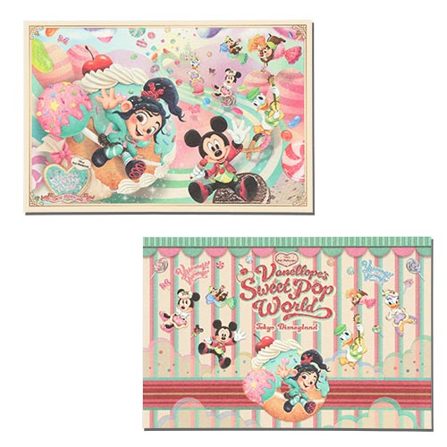 APRIL 8 PREORDER - Tokyo Disney Resort - Palpalooza - Vanellope's Sweet Pop World - Postcard Set
