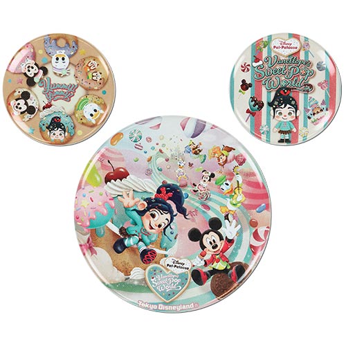 APRIL 8 PREORDER - Tokyo Disney Resort - Palpalooza - Vanellope's Sweet Pop World - Can Badge Set