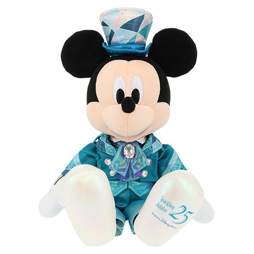 APRIL 8 PREORDER - Disneysea 25th Anniversary - Sparkling Jubilee - Mickey Mouse Plush