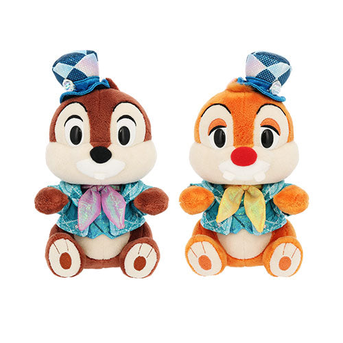 Disneysea 25th Anniversary - Sparkling Jubilee - Chip & Dale Plush Set