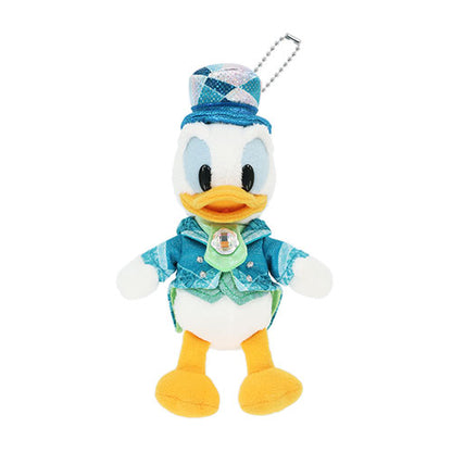 APRIL 8 PREORDER - Disneysea 25th Anniversary - Sparkling Jubilee - Donald Duck - Plush Keychain / Pin