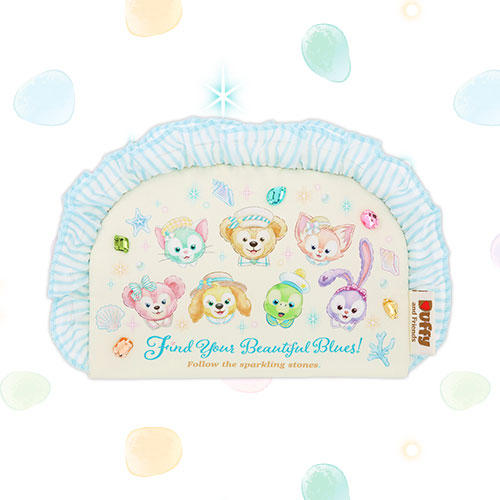 APRIL 15 PREORDER - Disneysea Limited - Duffy & Friends - Find Your Beautiful Blues - Pouch