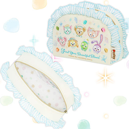 APRIL 15 PREORDER - Disneysea Limited - Duffy & Friends - Find Your Beautiful Blues - Pouch