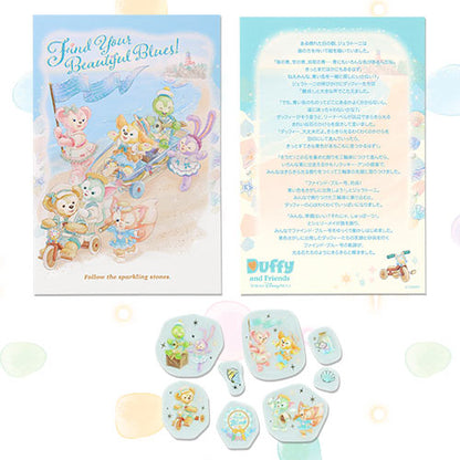 APRIL 15 PREORDER - Disneysea Limited - Duffy & Friends - Find Your Beautiful Blues - Postcards & Stickers