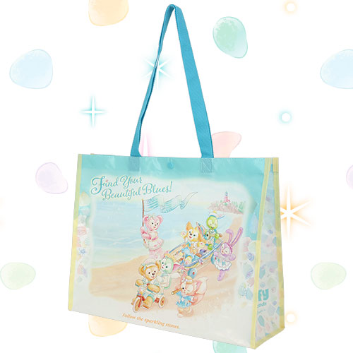 APRIL 15 PREORDER - Disneysea Limited - Duffy & Friends - Find Your Beautiful Blues - ECO Bag