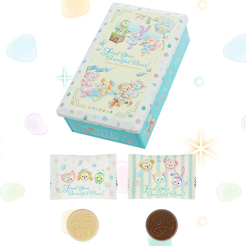 APRIL 15 PREORDER - Disneysea Limited - Duffy & Friends - Find Your Beautiful Blues - Chocolate Tin