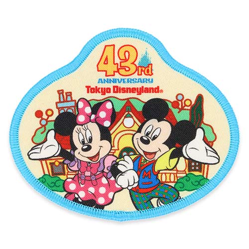 Tokyo Disney Resort - Tokyo Disneyland 43rd Anniversary - Toontown - Patch Pin