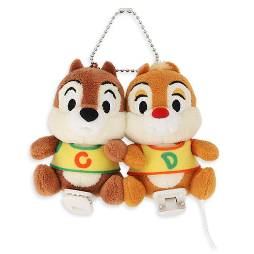 Tokyo Disney Resort - Tokyo Disneyland 43rd Anniversary - Toontown - Chip & Dale - Shoulder Clip Plush