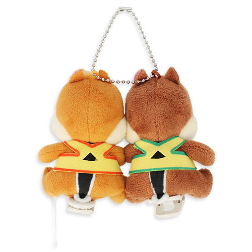 Tokyo Disney Resort - Tokyo Disneyland 43rd Anniversary - Toontown - Chip & Dale - Shoulder Clip Plush