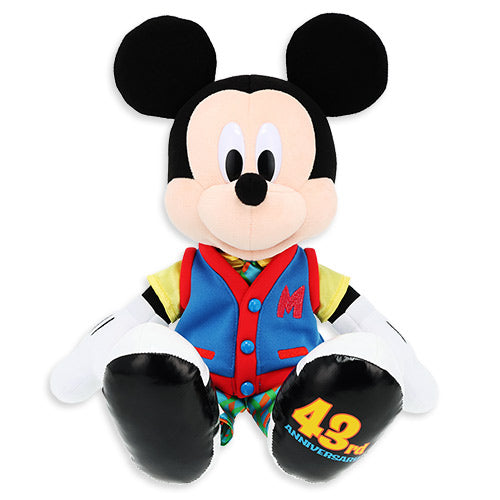APRIL 15 PREORDER - Tokyo Disney Resort - Tokyo Disneyland 43rd Anniversary - Toontown - Mickey Mouse Plush