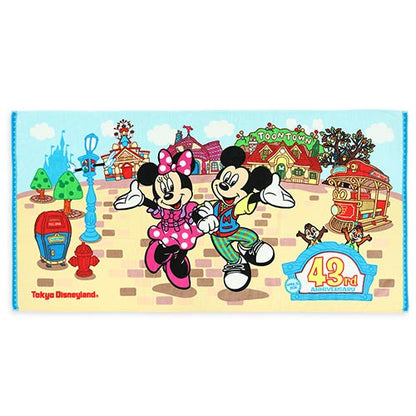 Tokyo Disney Resort - Tokyo Disneyland 43rd Anniversary - Toontown - Wide Bath Towel