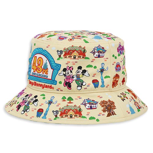 Tokyo Disney Resort - Tokyo Disneyland 43rd Anniversary - Toontown - Bucket Hat