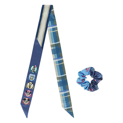 APRIL 23 PREORDER - Tokyo Disney Resort - Good Times Friends - Scrunchie with Ribbon