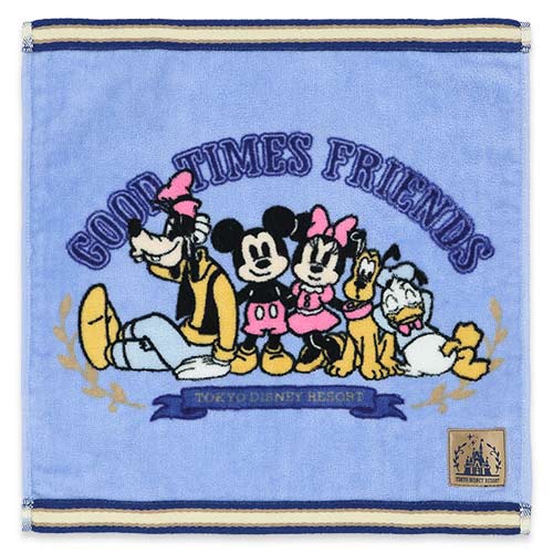 APRIL 23 PREORDER - Tokyo Disney Resort - Good Times Friends - Washcloth