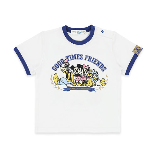APRIL 23 PREORDER - Tokyo Disney Resort - Good Times Friends -  Baby T-Shirt - 90cm