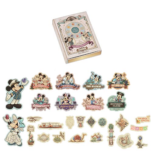 MAY 27 PREORDER - DisneySea Limited - 25th Anniversary - The Jubilee Journey  - Sticker Set