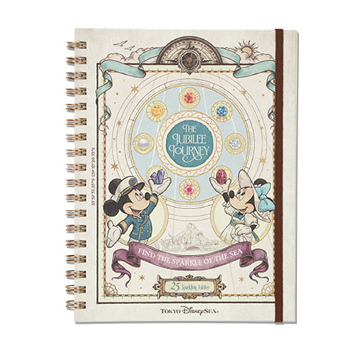 MAY 27 PREORDER - DisneySea Limited - 25th Anniversary - The Jubilee Journey  - Notebook