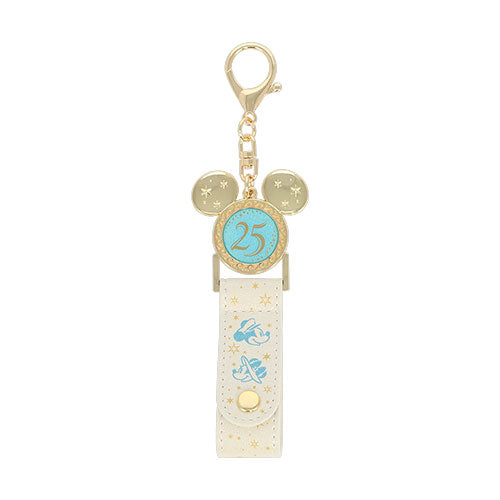 MAY 27 PREORDER - DisneySea Limited - 25th Anniversary - The Jubilee Journey  - Minnie Ears Holder Keychain