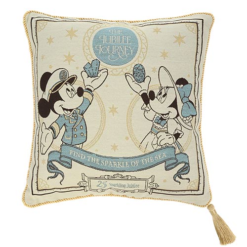 MAY 27 PREORDER - DisneySea Limited - 25th Anniversary - The Jubilee Journey - Cushion