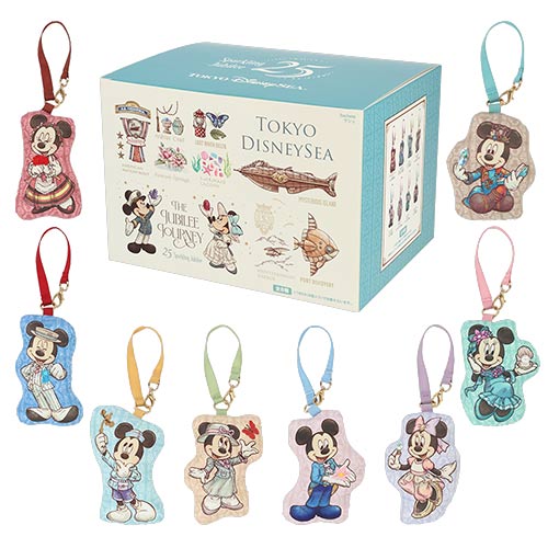 MAY 27 PREORDER - DisneySea Limited - 25th Anniversary - The Jubilee Journey  - Scented Sachet Keychain - Blind Box (Full Set)