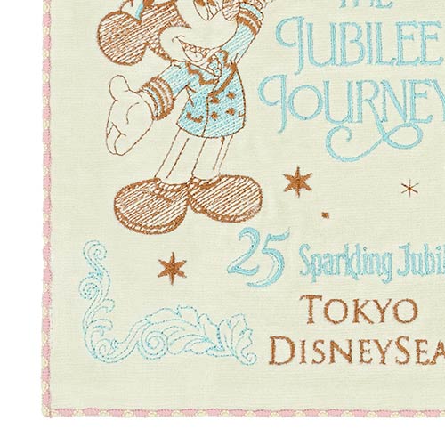 DisneySea Limited - 25th Anniversary - The Jubilee Journey  - Mini Towel