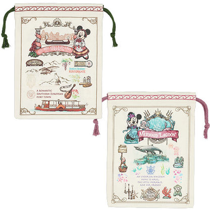 DisneySea Limited - 25th Anniversary - The Jubilee Journey - Drawstring Bag Set