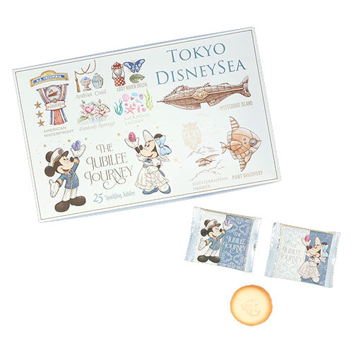 MAY 27 PREORDER - DisneySea Limited - 25th Anniversary - The Jubilee Journey - Chocolate Sandwich Cookies