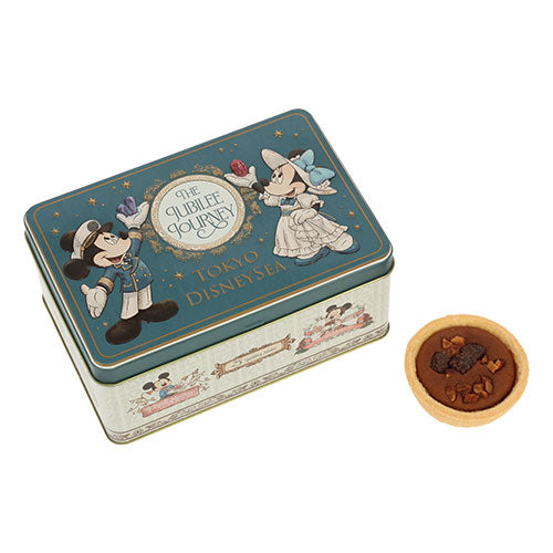 MAY 27 PREORDER - DisneySea Limited - 25th Anniversary - The Jubilee Journey - Chocolate Tart Tin