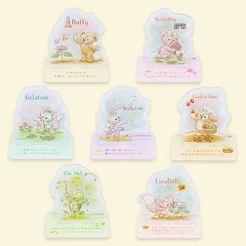 JUNE 3 PREORDER - Disneysea Limited - Duffy & Friends - Acrylic Stand - Blind Box - Full Set